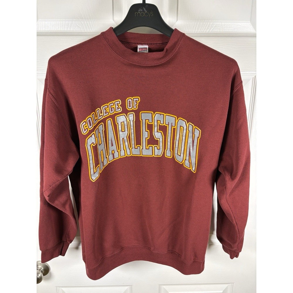 Vtg 90s College of Charleston Sweatshirt Mens Large Made in USA Soffe Sweats